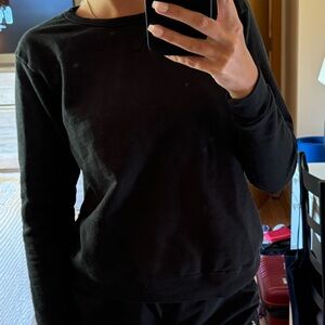 Small Hanes Black Sweatshirt